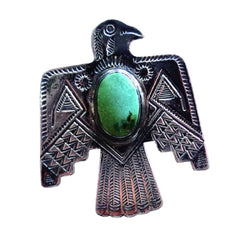 Vintage Large Thunderbird Pin