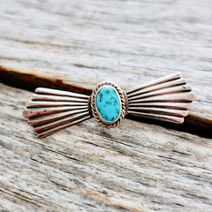 UITA Turquoise Pin by Southwest Arts & Crafts