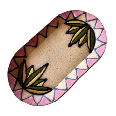 Agave Trinket Jewelry Dish Pink