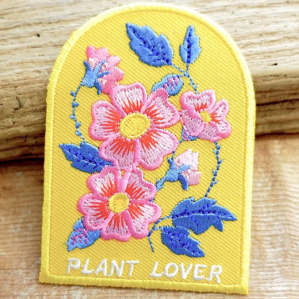 Plant Lover Embroidered Patch