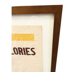 New Mexico Movie Poster Brown Frame