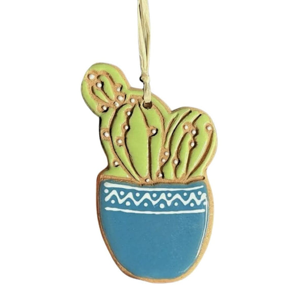 Potted Cactus Ornament