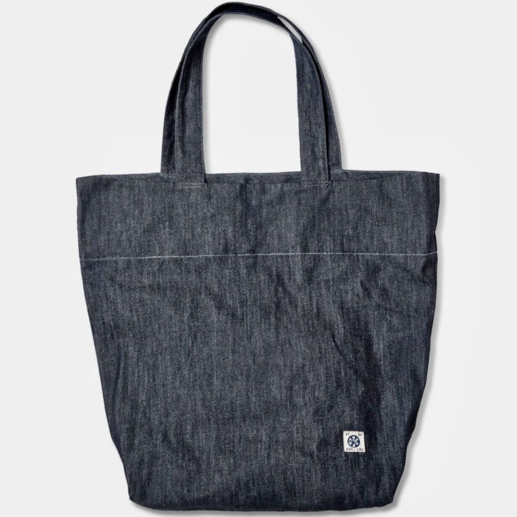 Raw Denim Tote Bag
