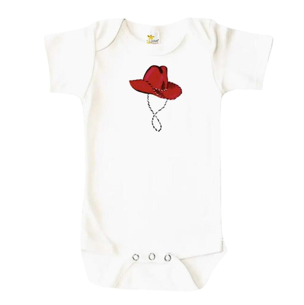 Cowboy Hat Baby Onesie