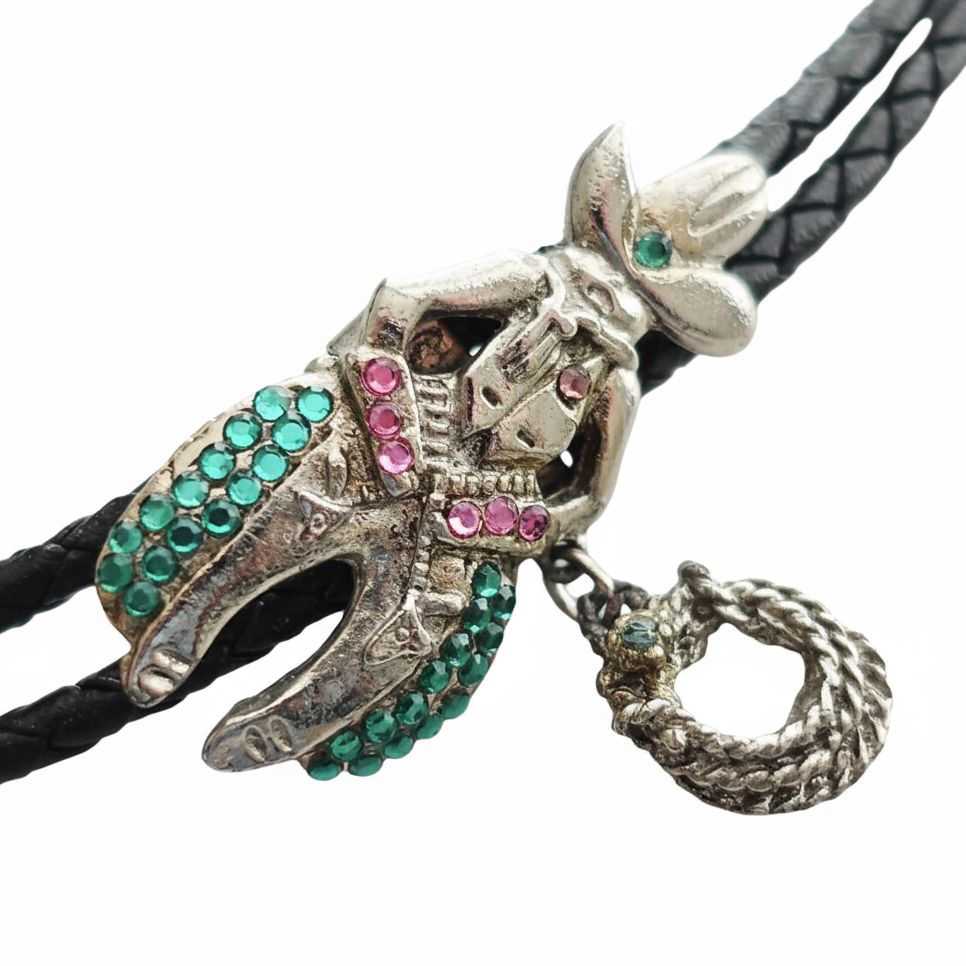 Rhinestone Cowboy Vintage Bolo