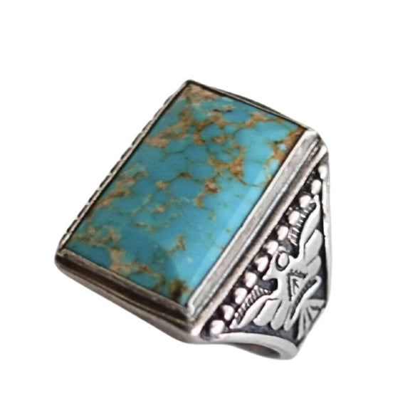 Vintage Mens Turquoise Ring