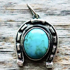 Rodeo Horseshoe Charm