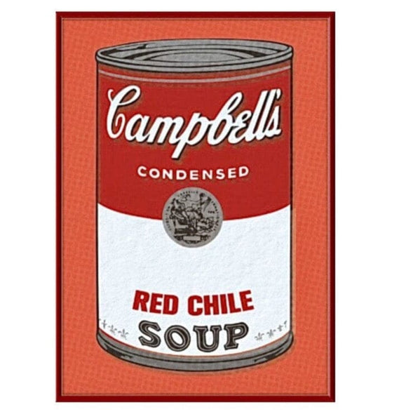 Red Chile Warhol Soup Can