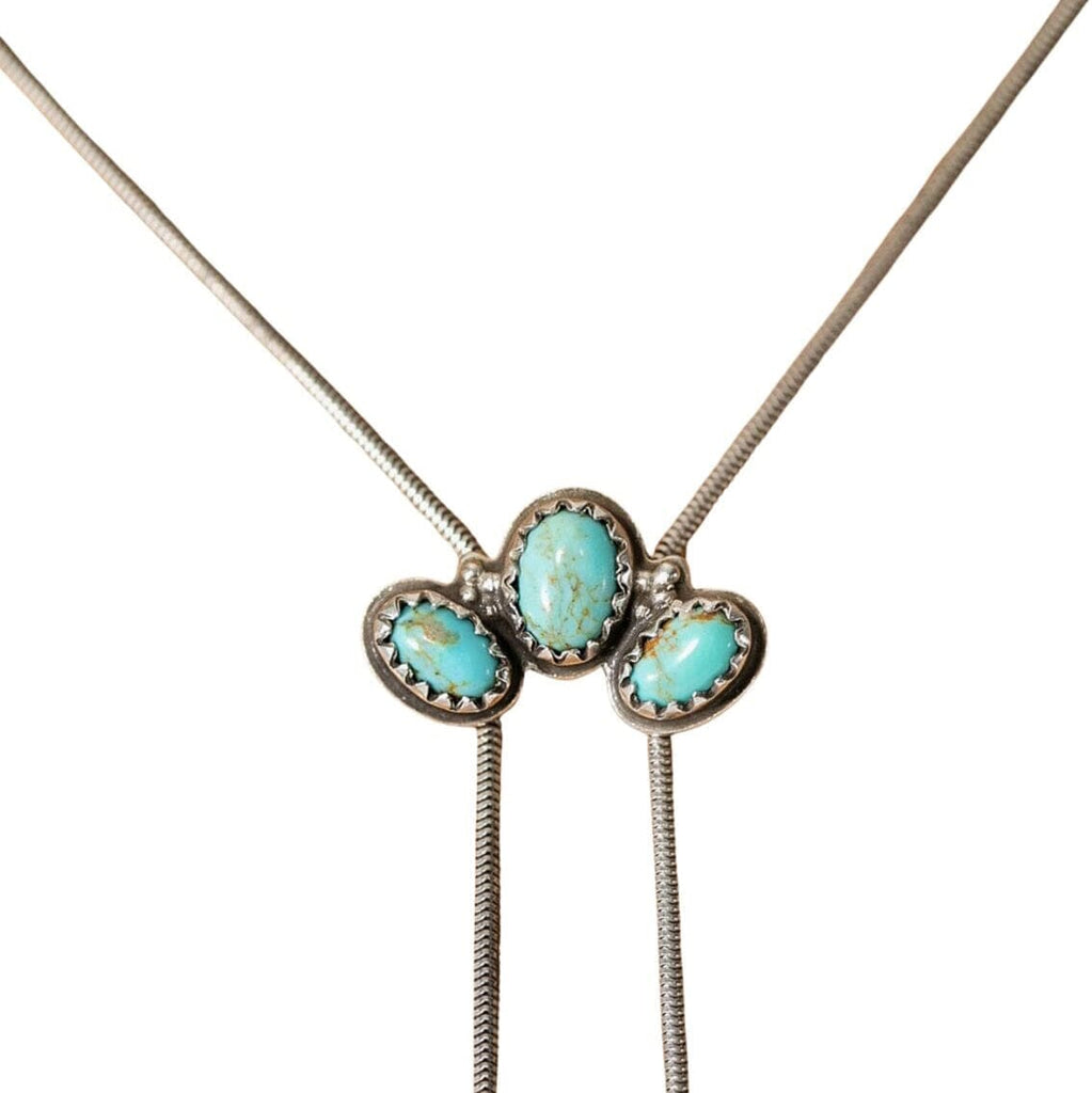 Turquoise Snake Bolo
