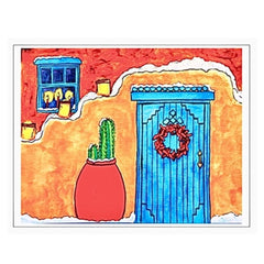 Santa Fe Christmas Card
