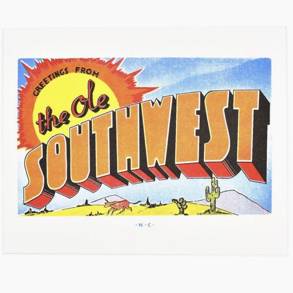 Greetings from the Southwest Card