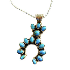 Turquoise Squash Pendant