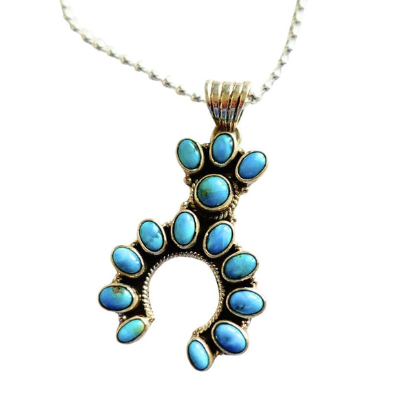 Turquoise Squash Pendant