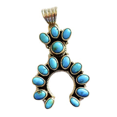 Turquoise Squash Pendant