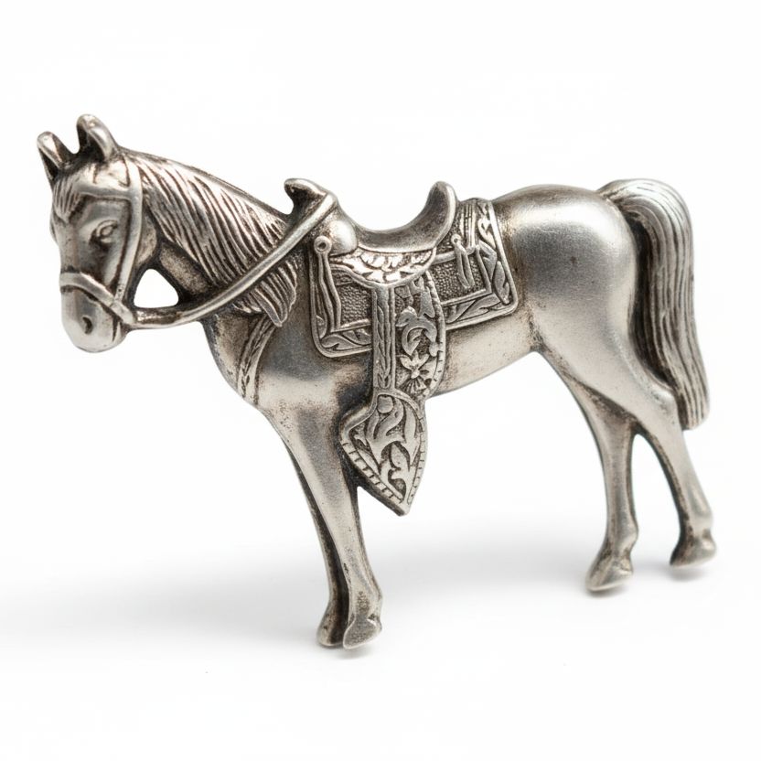 Sterling Horse Pin by Maisel's Indian Trading Post