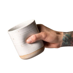 Stoneware Thumb Cup