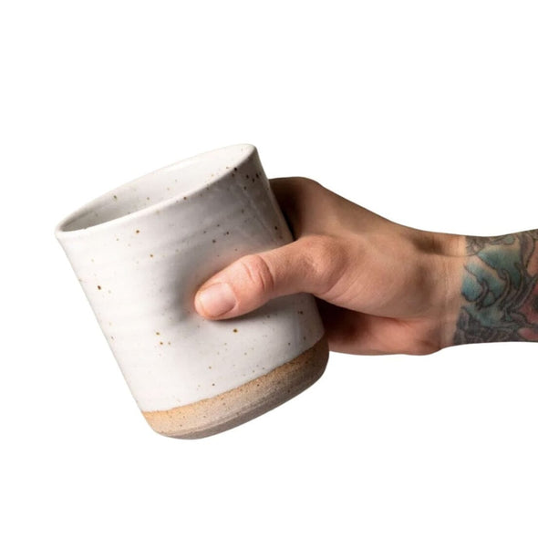 Stoneware Thumb Cup