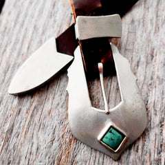 Tips Belt with Turquoise