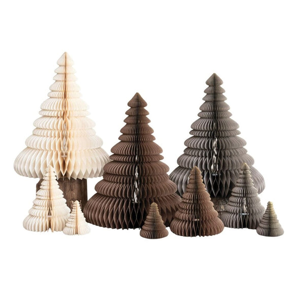 Honeycomb Paper Tree Trio