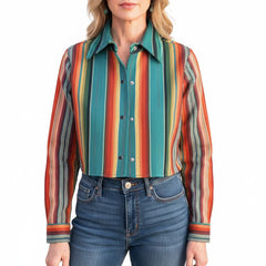 Cropped Serape Jacket