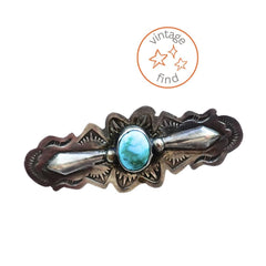 Fred Harvey Turquoise Pin