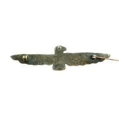 Vintage Turquoise Thunderbird Pin