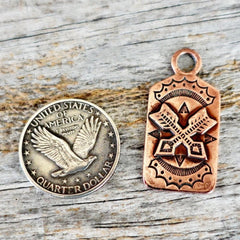 Crossed Arrows Dog Tag