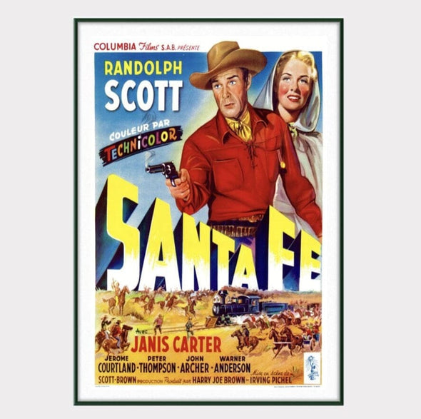 Santa Fe Movie 1951 French Release