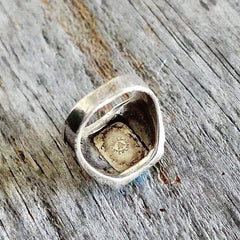 1950's Bell Ring Mens Turquoise