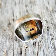 Philmont Ranch Scout Ring Sterling Hallmark