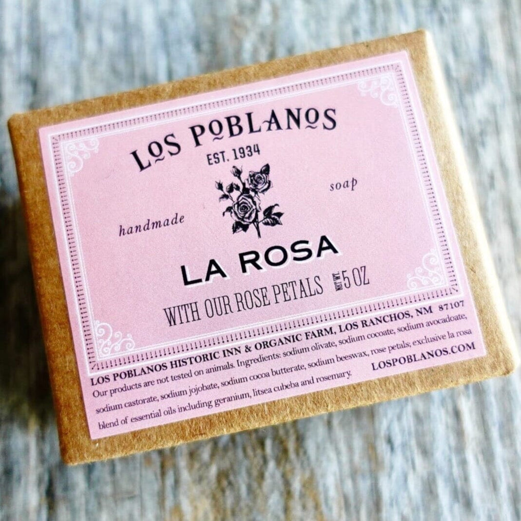Rose Petal Soap Made in New Mexico