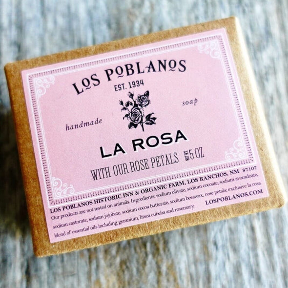 Rose Petal Soap Made in New Mexico