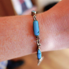 Turquoise Link Bracelet