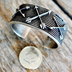 Sandcast Cuff by Aaron Anderson