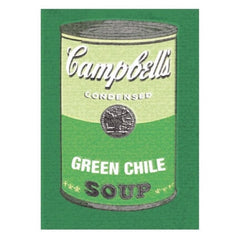 Green Chile Soup Can Art