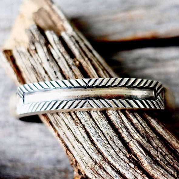 Derrick Gordon Navajo Silver Cuff