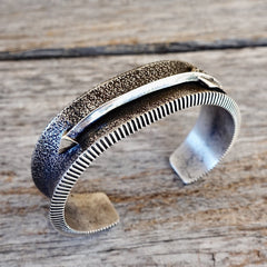 Navajo Arrow Cuff Sterling Silver