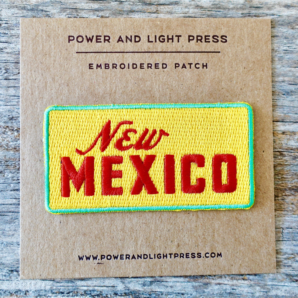 New Mexico Embroidered Patch