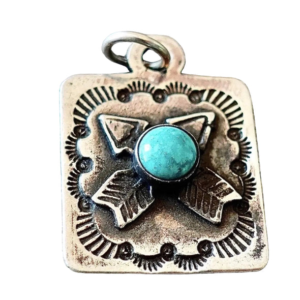 Crossed Arrows Dog Tag