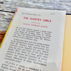 The Harvey Girls Novel by Samuel Hopkins Adams