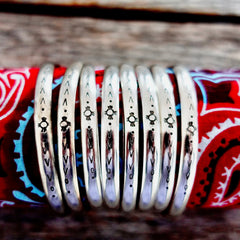 Santa Fe Stacking Cuff Sterling Silver