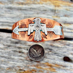 Fred Harvey Copper Cuff