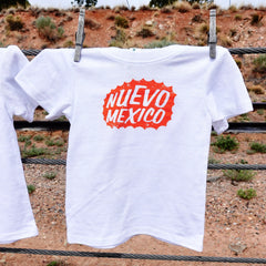 Nuevo Mexico Kids White T-Shirt