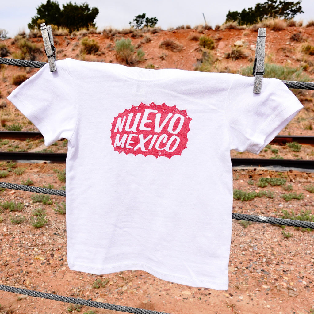 Kids Nuevo Mexico White T-Shirt