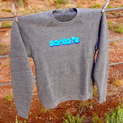 Santa Fe Gray Triblend Sweatshirt