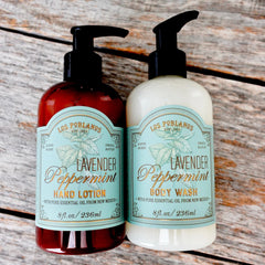 Lavender Peppermint Body Wash & Hand Lotion