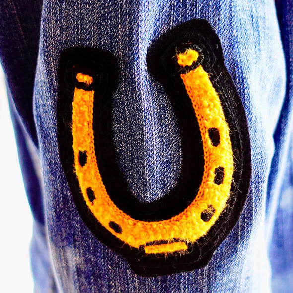Lucky Horseshoe Fuzzy Patch