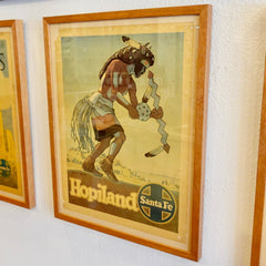 Hopiland Santa Fe Railroad Poster