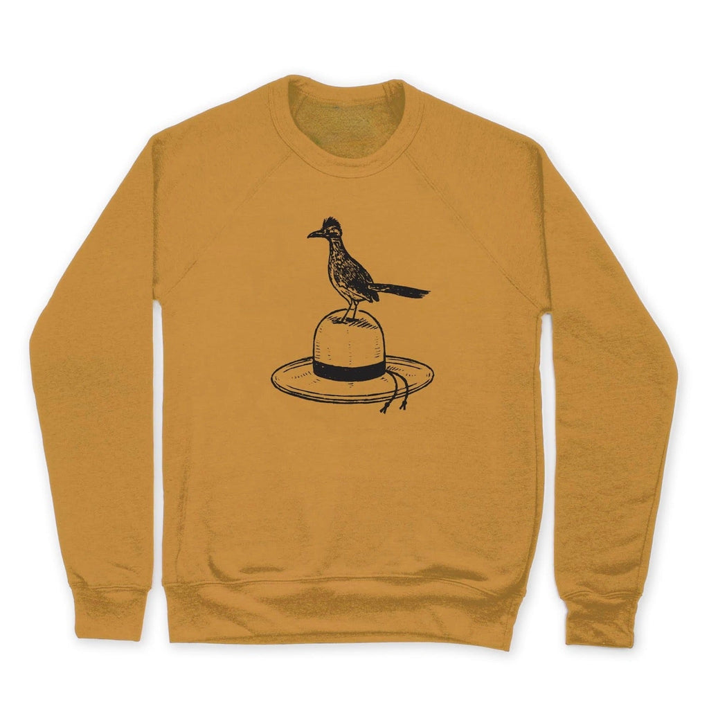roadrunner sweatshirt in heather mustard