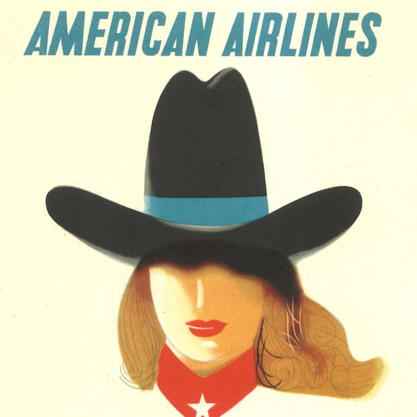 Vintage American Airlines Travel Poster